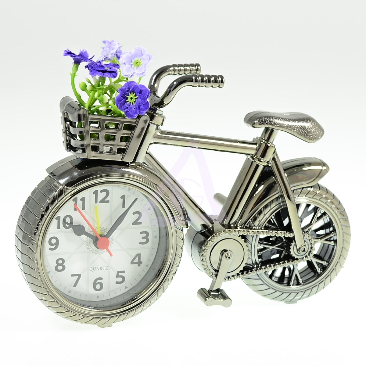 Stolové hodiny bicykel